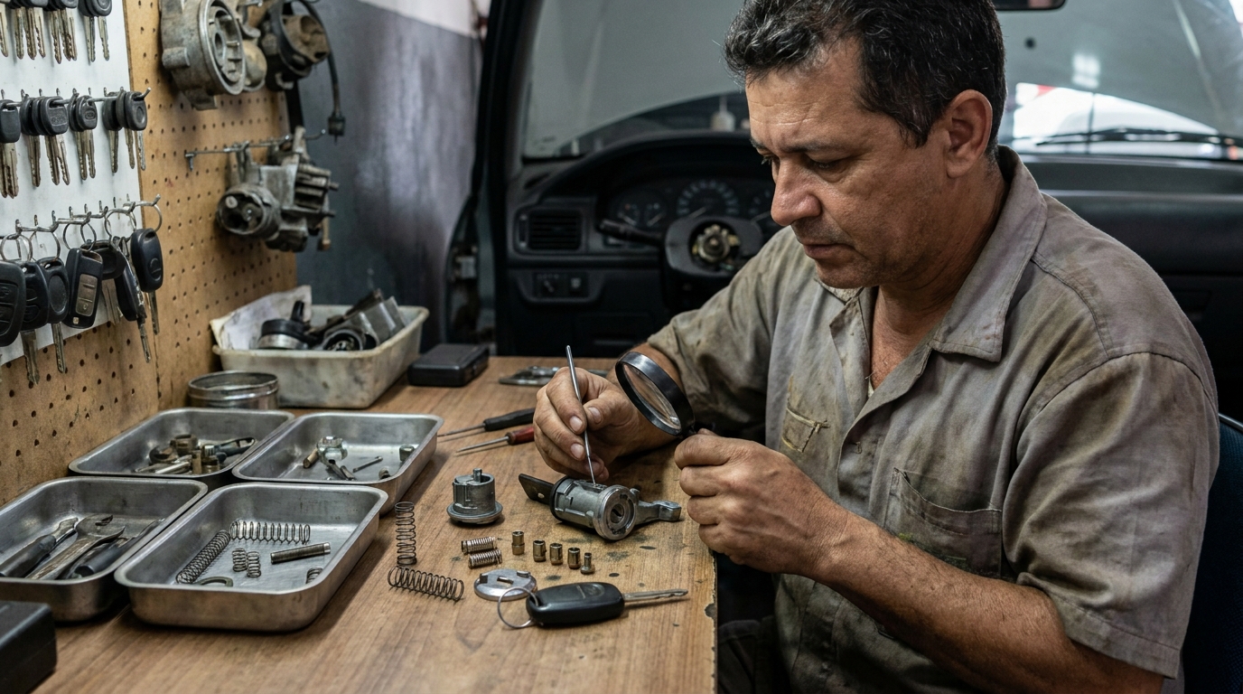 Reparo de Fechadura Automotiva em Ribeirão Preto‑SP